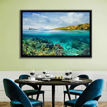 Menjangan Island Split View Wall Art
