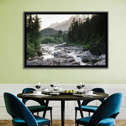 Snake River Mountain View Wall Art