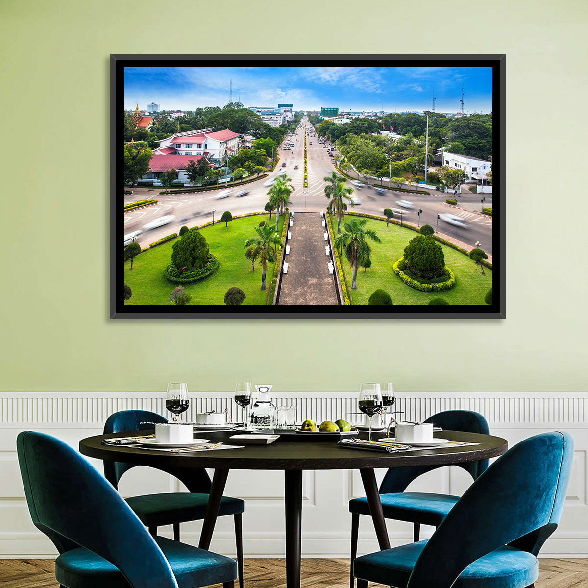 Phnom Penh Independence Monument Boulevard Wall Art