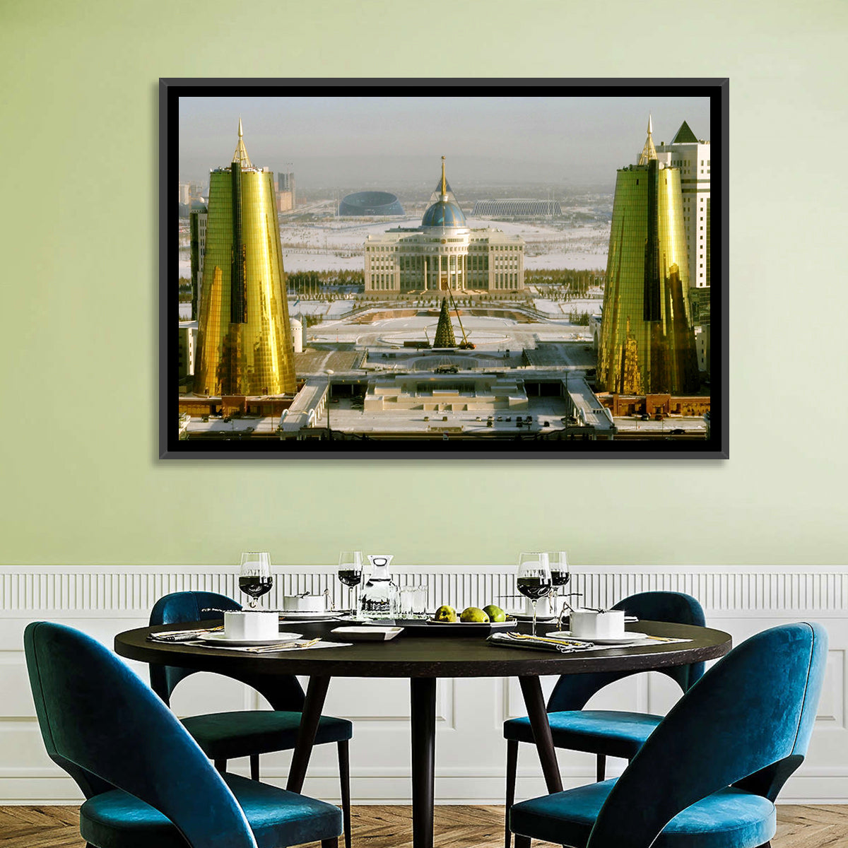 Ak Orda Presidential Palace Astana Wall Art in a room, landscape