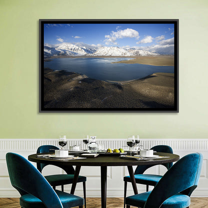 Lake Crowley Aerial View Wall Art