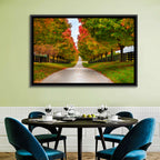 Tree-lined Farm Lane, Kentucky Wall Art