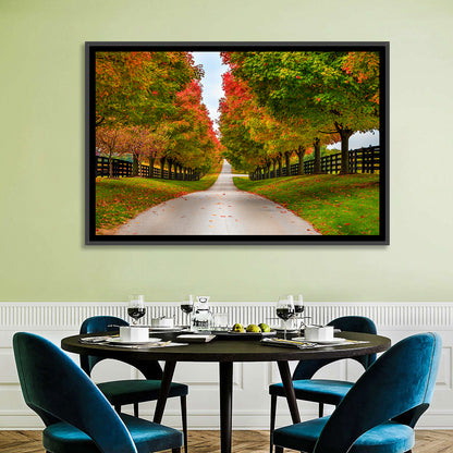 Horse Farm Rural Kentucky Wall Art