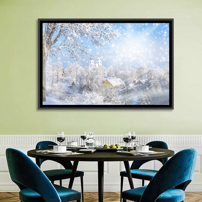 Frosted Village Wall Art