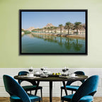 Palm Lake Reflections Wall Art