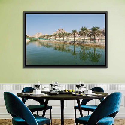 Palm Lake Reflections Wall Art