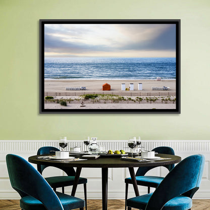 Cape May Beach Huts Wall Art