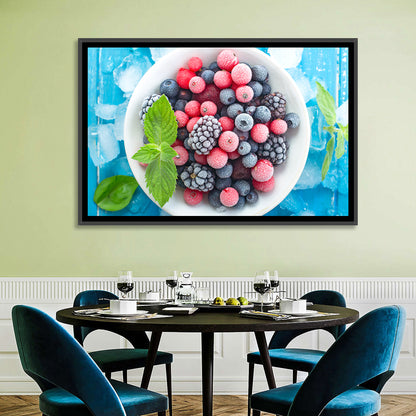 Frozen Berry Bowl Wall Art