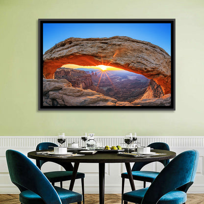 Mesa Arch Sunburst Wall Art