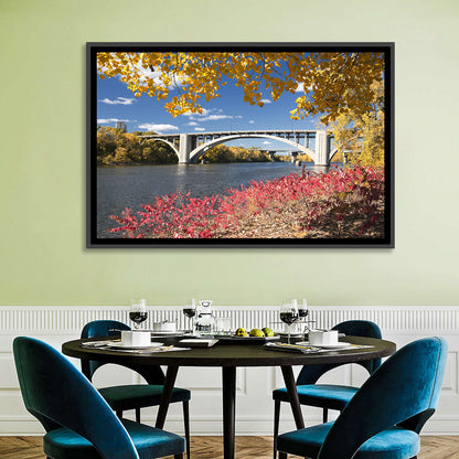 Ford Parkway Bridge Mississippi River Wall Art