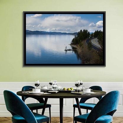 Coeur D'alene Lakeshore View Wall Art