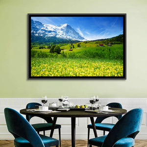 Alps Floral Field Wall Art