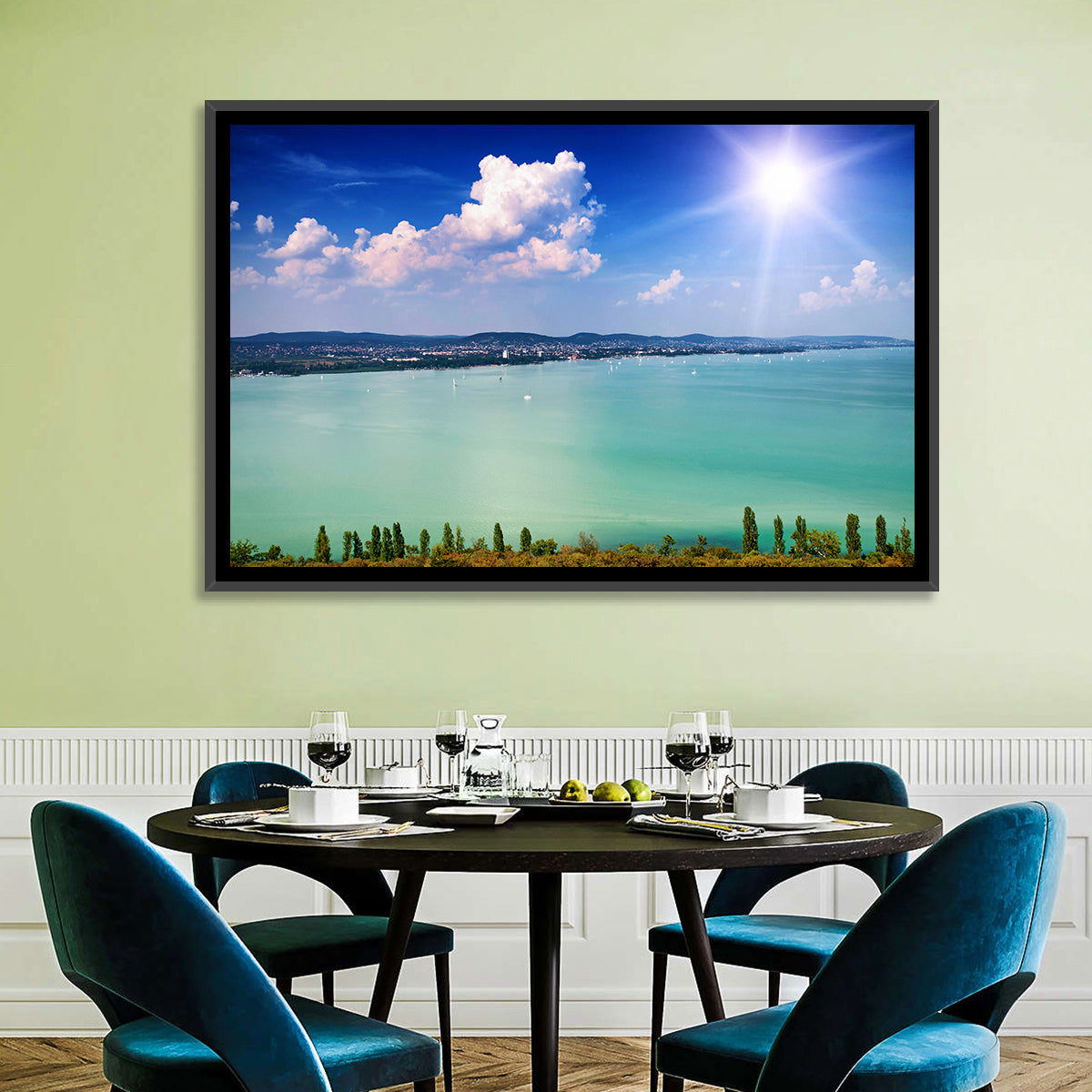 Tihany View Lake Balaton Wall Art