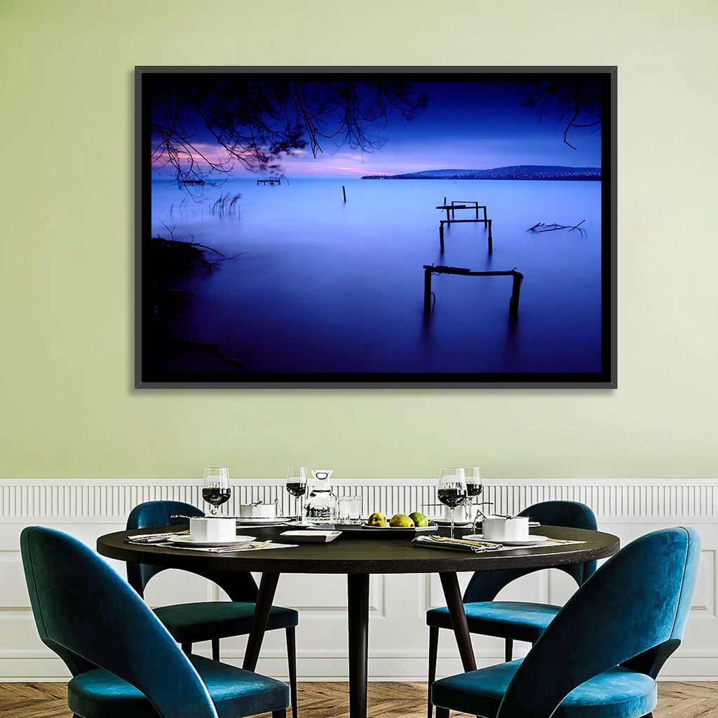 Lake Balaton at Twilight Wall Art