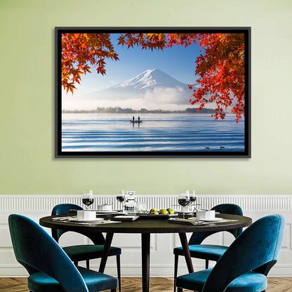 Mount Fuji Over Lake Kawaguchiko Wall Art