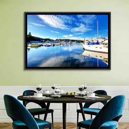 Tacoma Marina Reflections Wall Art