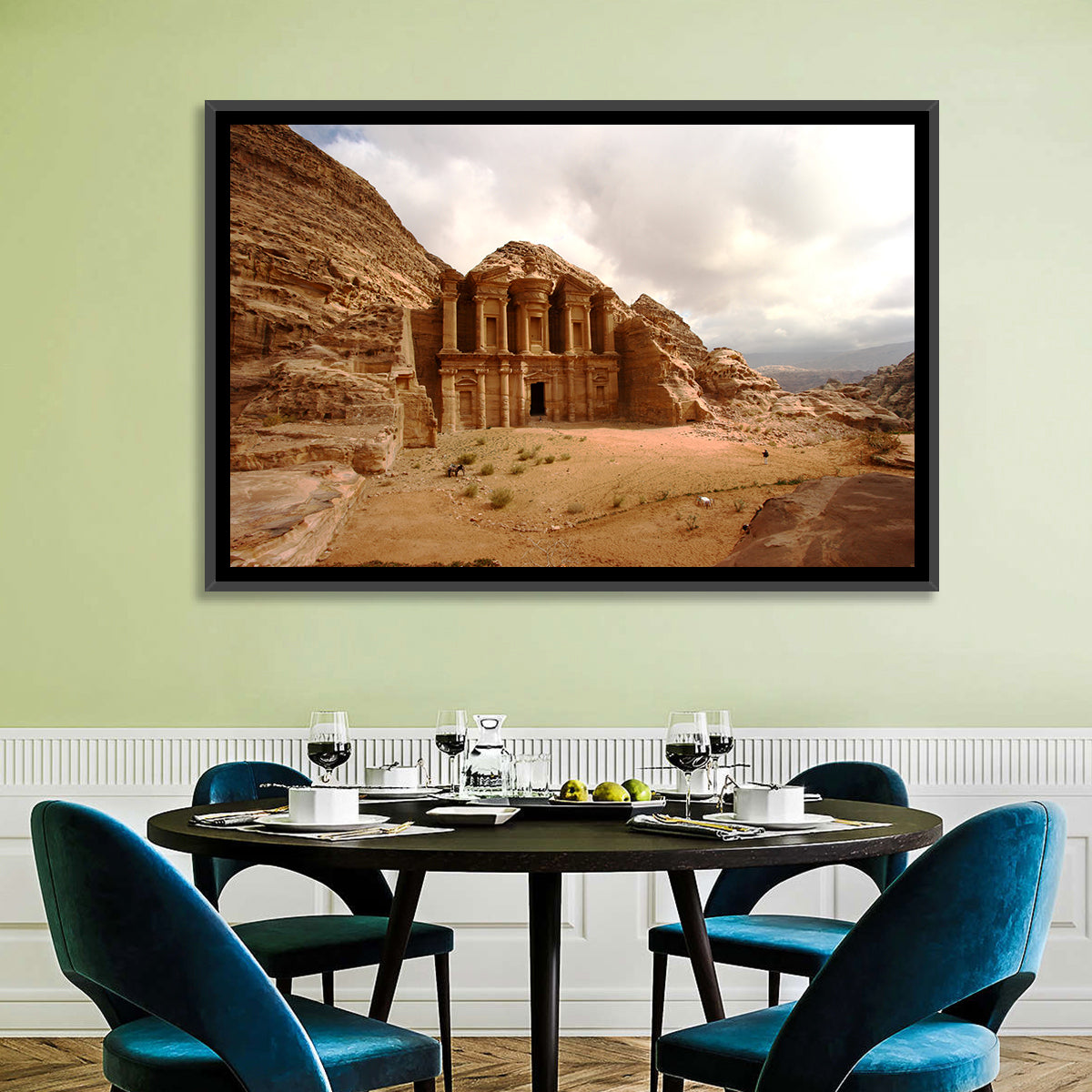 The Monastery of Petra, Jordan Wall Art