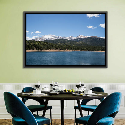 Pikes Peak From Crystal Lake Wall Art