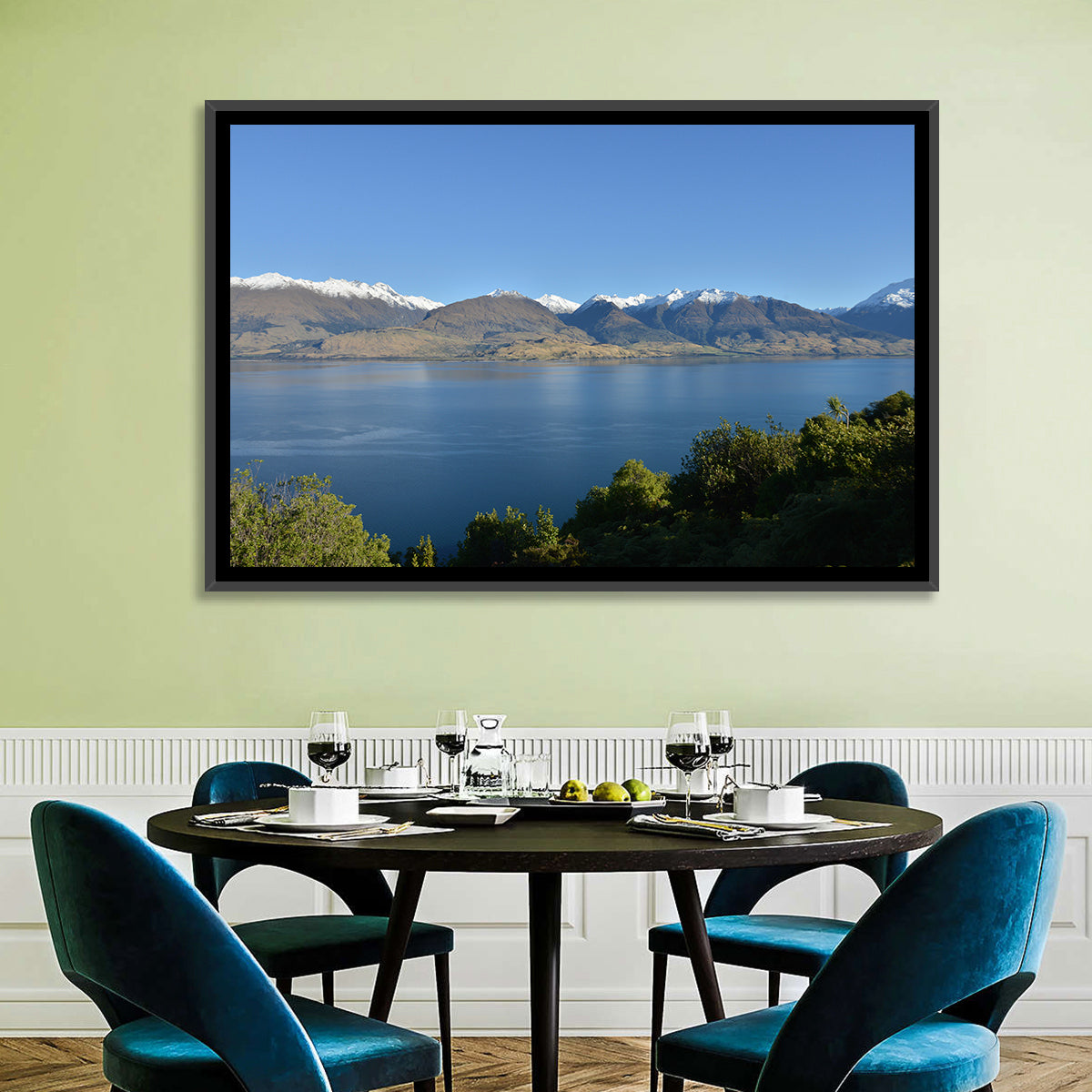 Wanaka Lake Reflection Wall Art