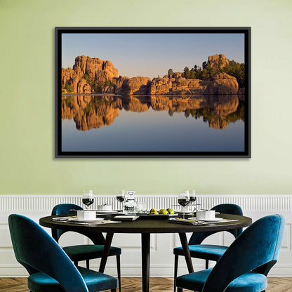 Sylvan Lake Reflection Wall Art