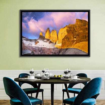 Torres Del Paine Alpenglow Wall Art