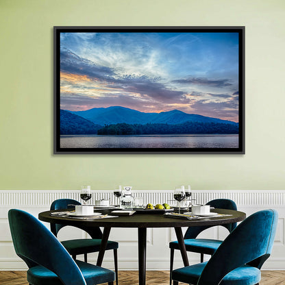 Lake Santeetlah Sunset Glow Wall Art