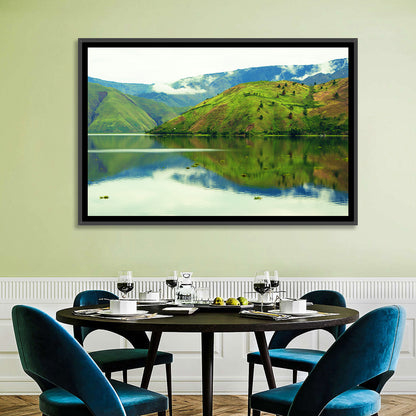 Lake Toba Reflection Wall Art