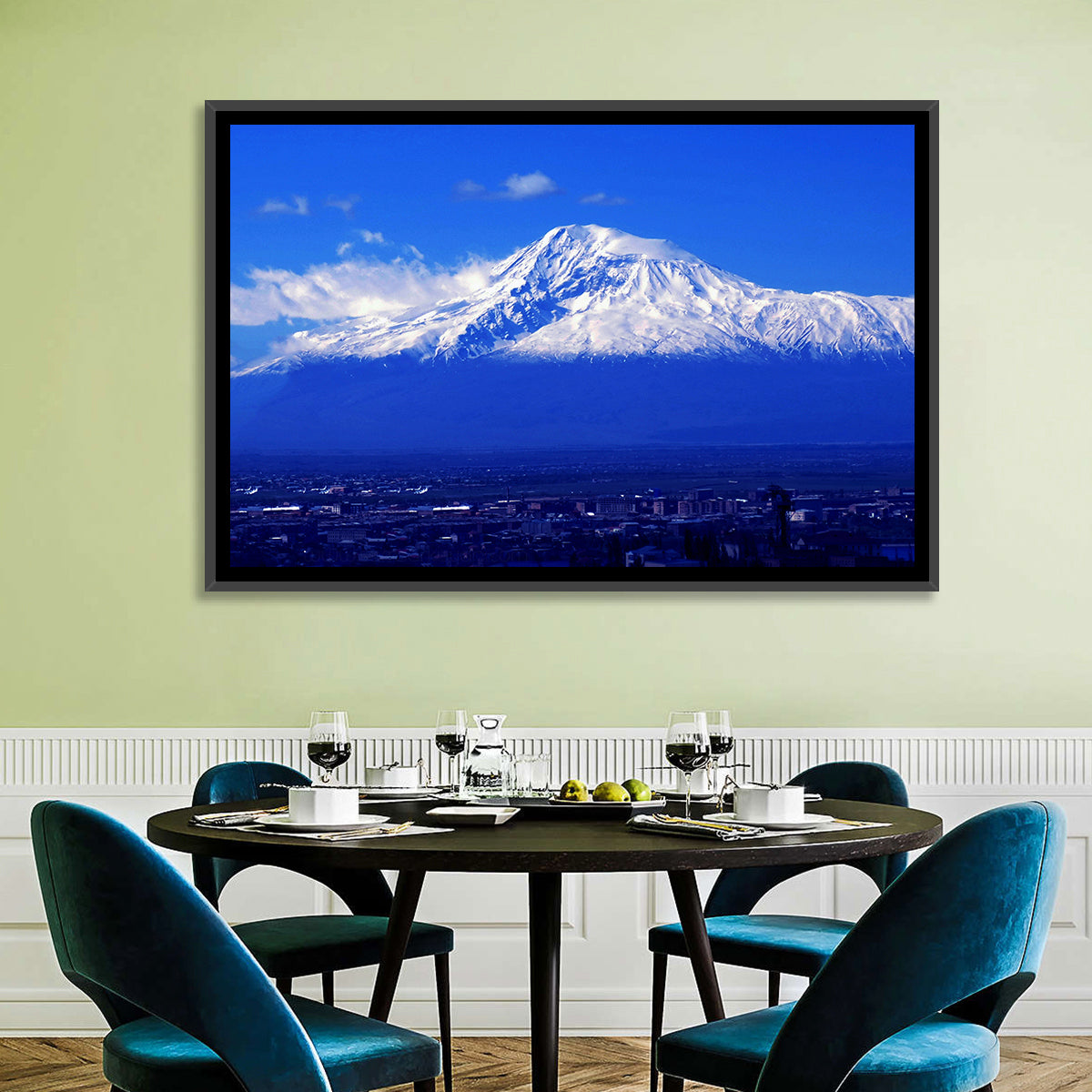 Mount Ararat Over Yerevan Wall Art