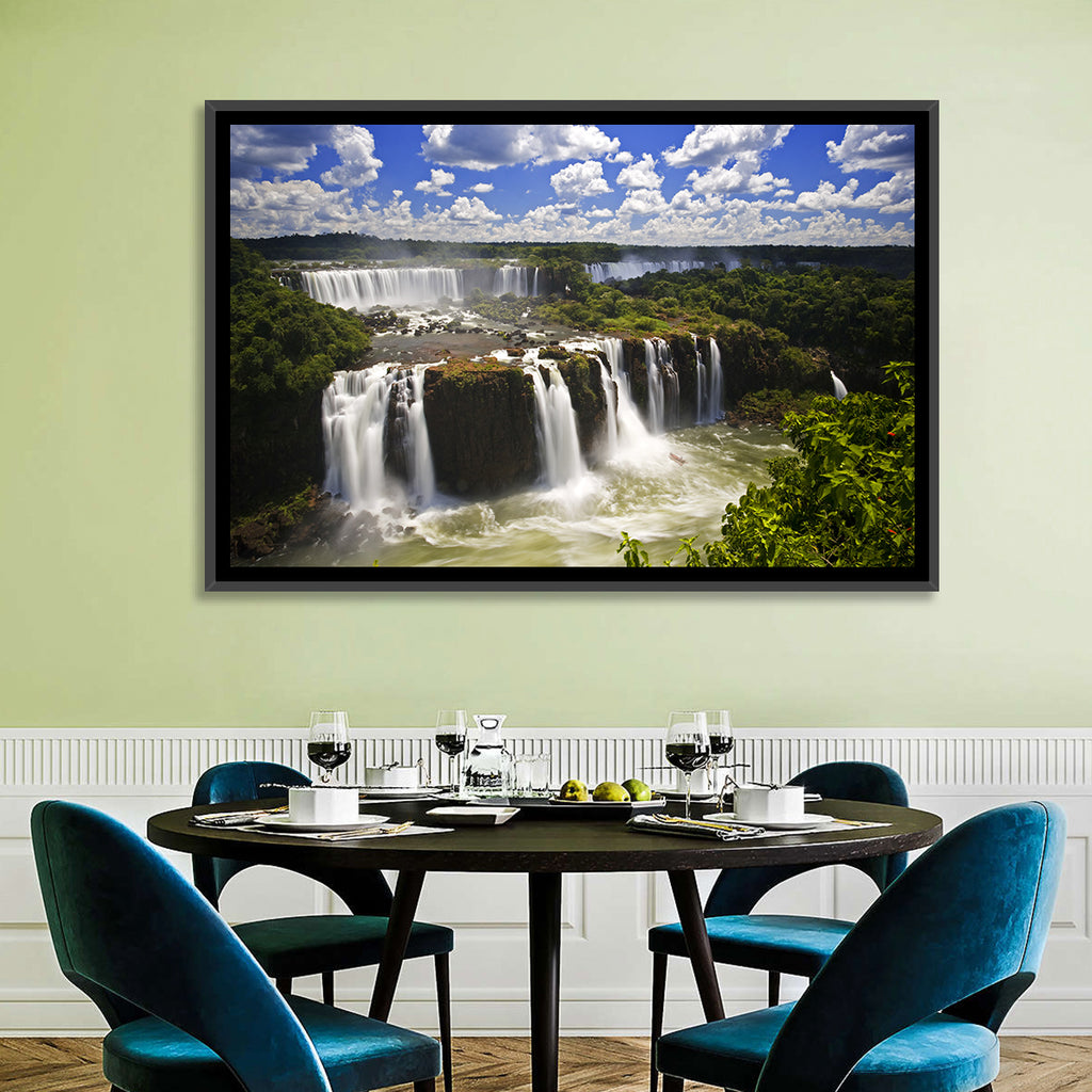Iguazu Falls River View Wall Art