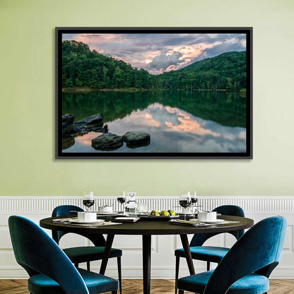 Martins Fork Lake Sunset Wall Art