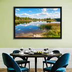 Paunkula Lake Reflections Wall Art