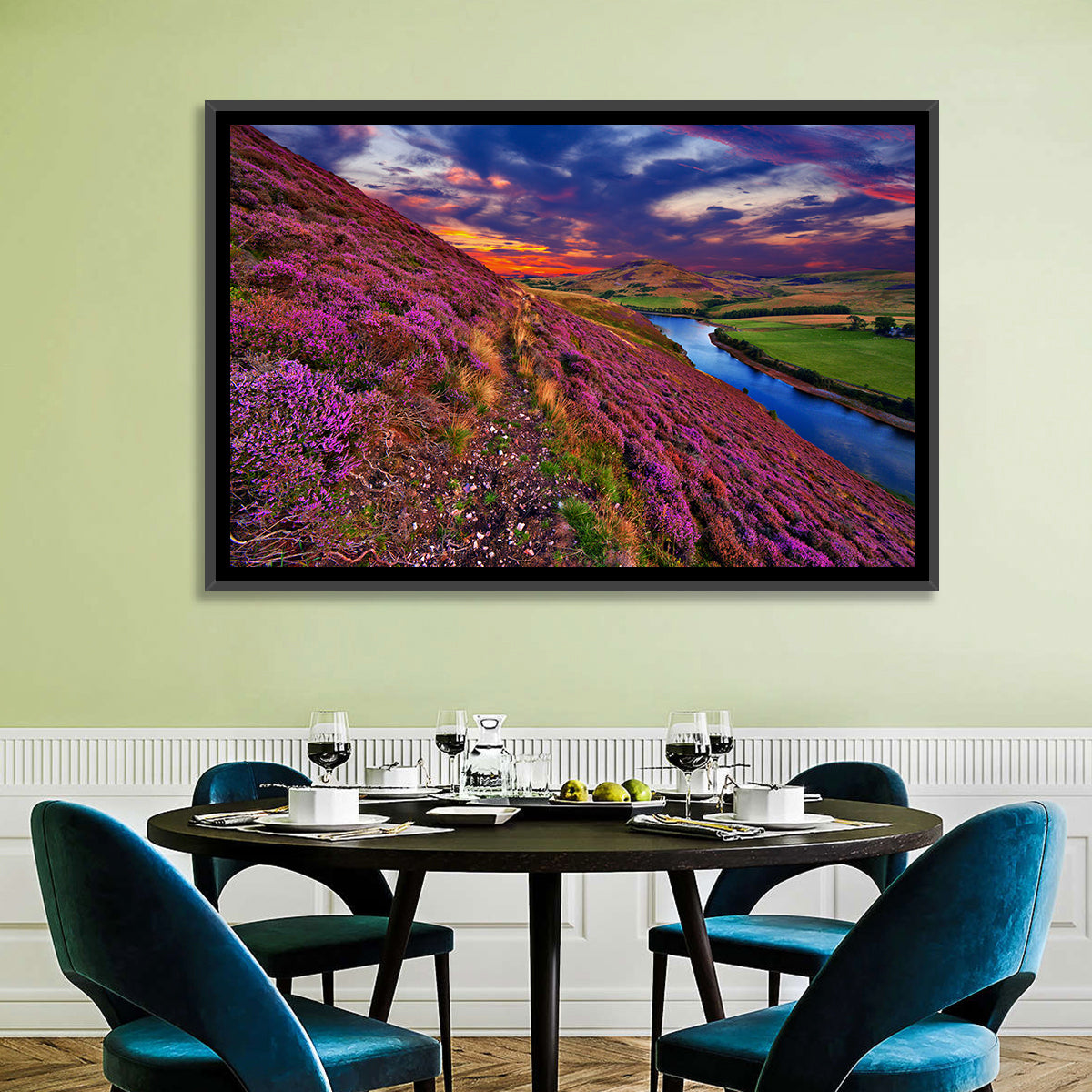Pentland Hills Heather, Edinburgh Wall Art