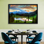 Mount Rainier Reflection at Tipsoo Lake Wall Art