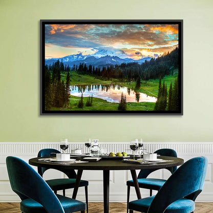 Mount Rainier Reflection at Tipsoo Lake Wall Art