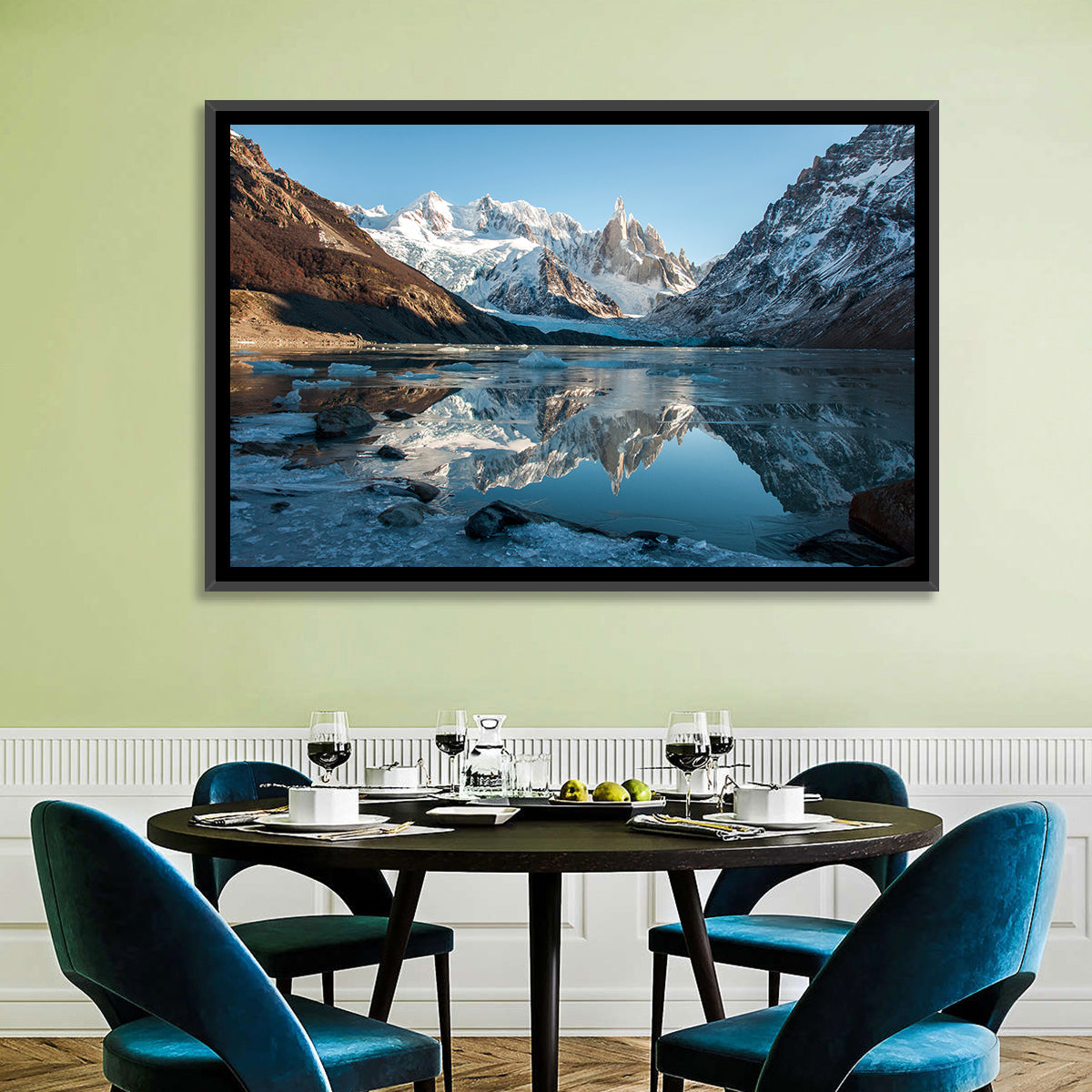 Cerro Torre Reflection, Laguna Torre Wall Art