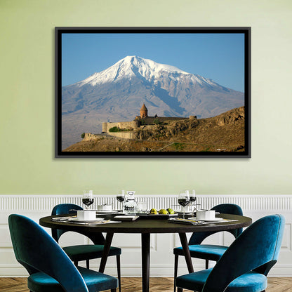 Khor Virap Monastery with Mount Ararat Wall Art