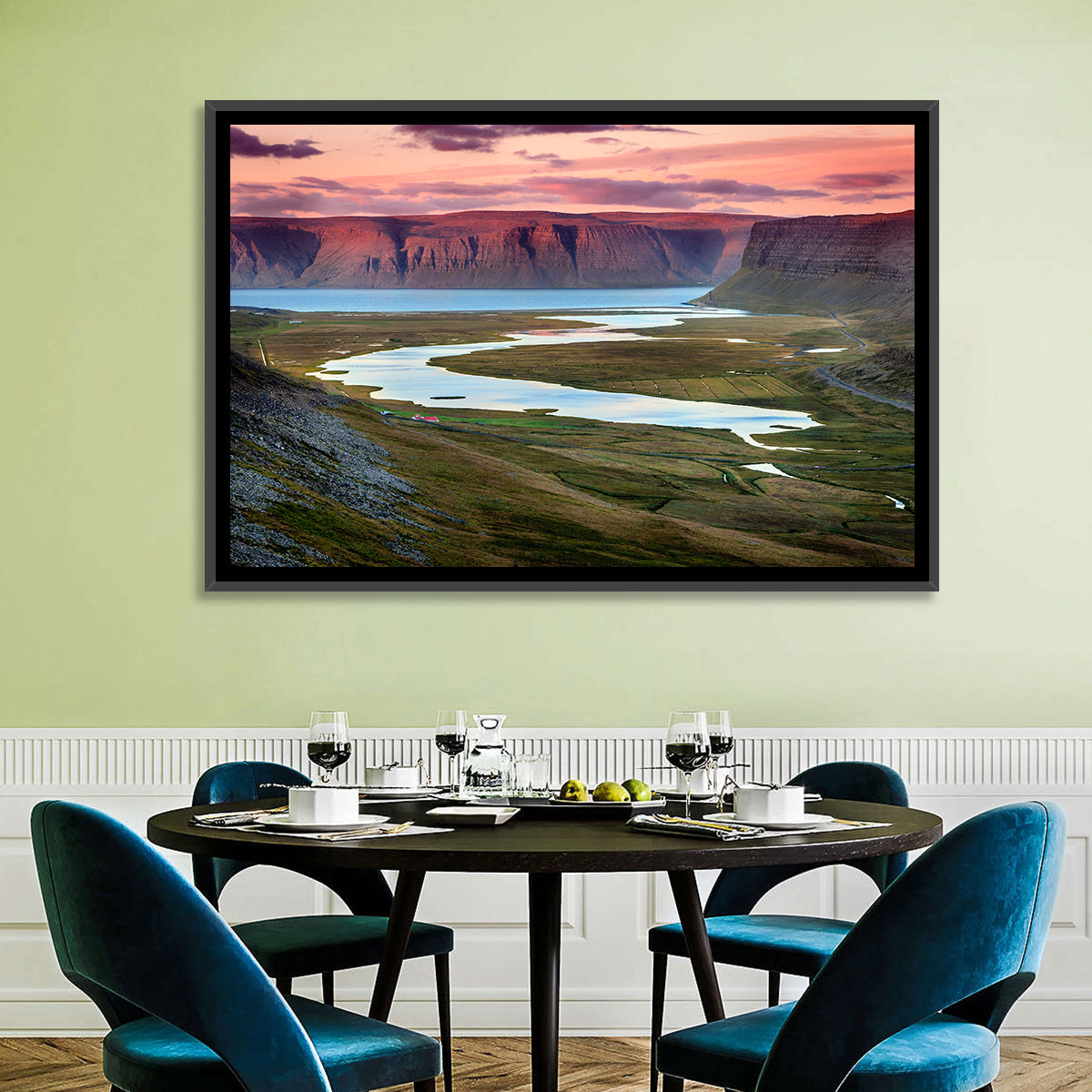 Westfjords Dusk, Iceland Wall Art