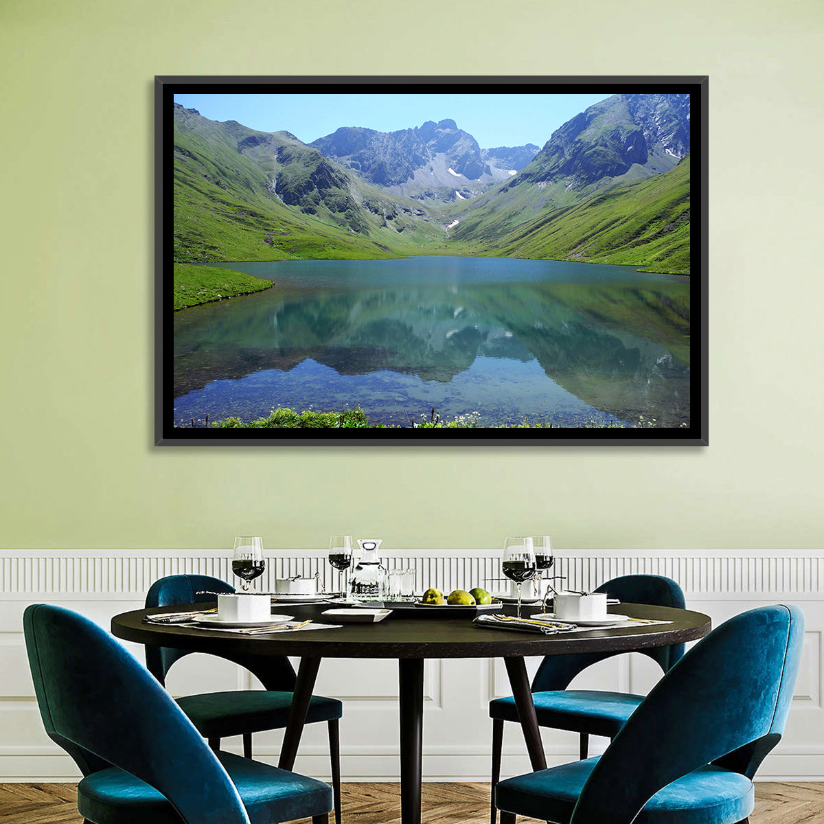 Urup Lake Reflection Wall Art