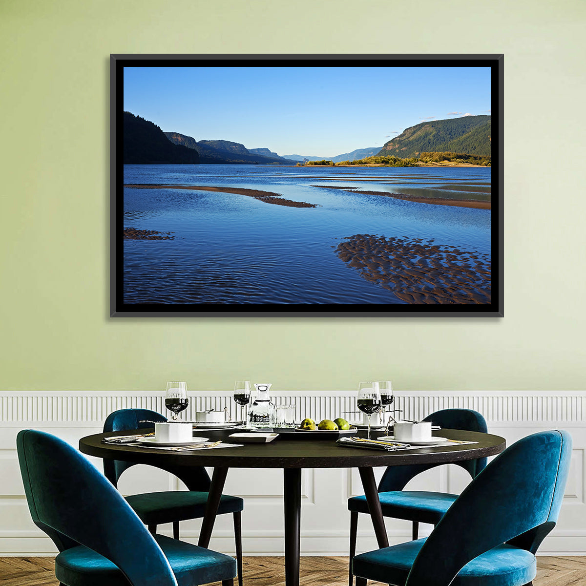 River Gorge Landscape Wall Art