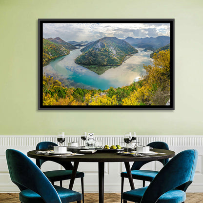 Rijeka Crnojevića Bend, Lake Skadar Wall Art