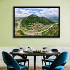 Berat Osum River View Wall Art