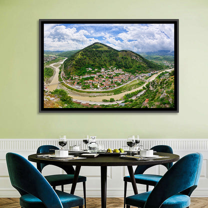 Berat Osum River View Wall Art