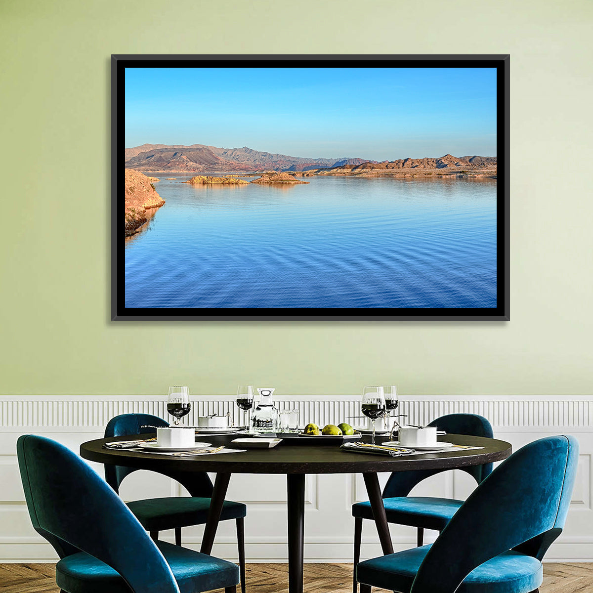 Lake Mead Rocky Shoreline Wall Art