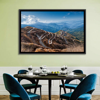 Zuluk Zig-zag Road, Sikkim Wall Art