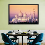 Sheikh Zayed Grand Mosque at Dusk Wall Art