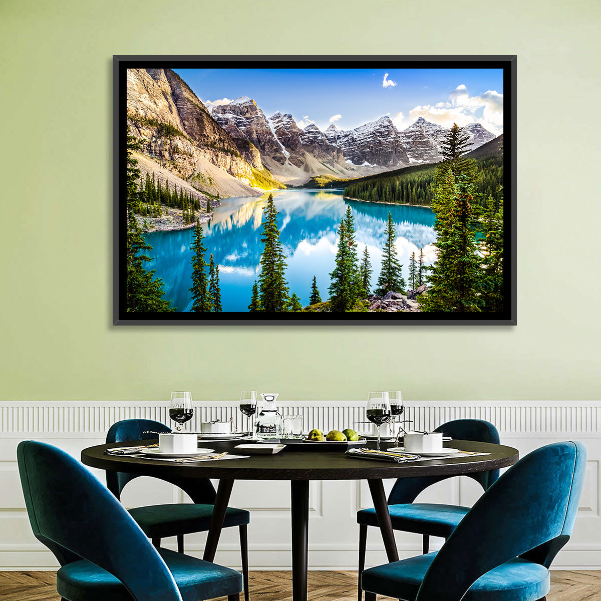 Moraine Lake Reflections Wall Art