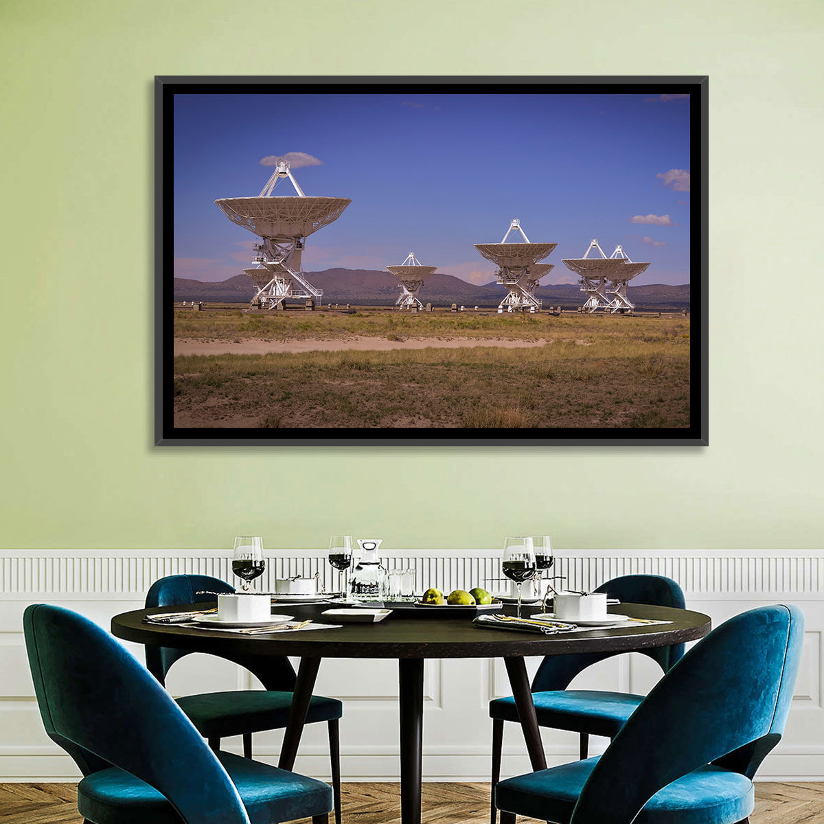 Very Large Array Radio Telescopes Wall Art