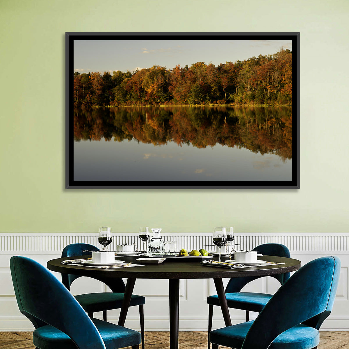 Lake Jean Reflection Wall Art