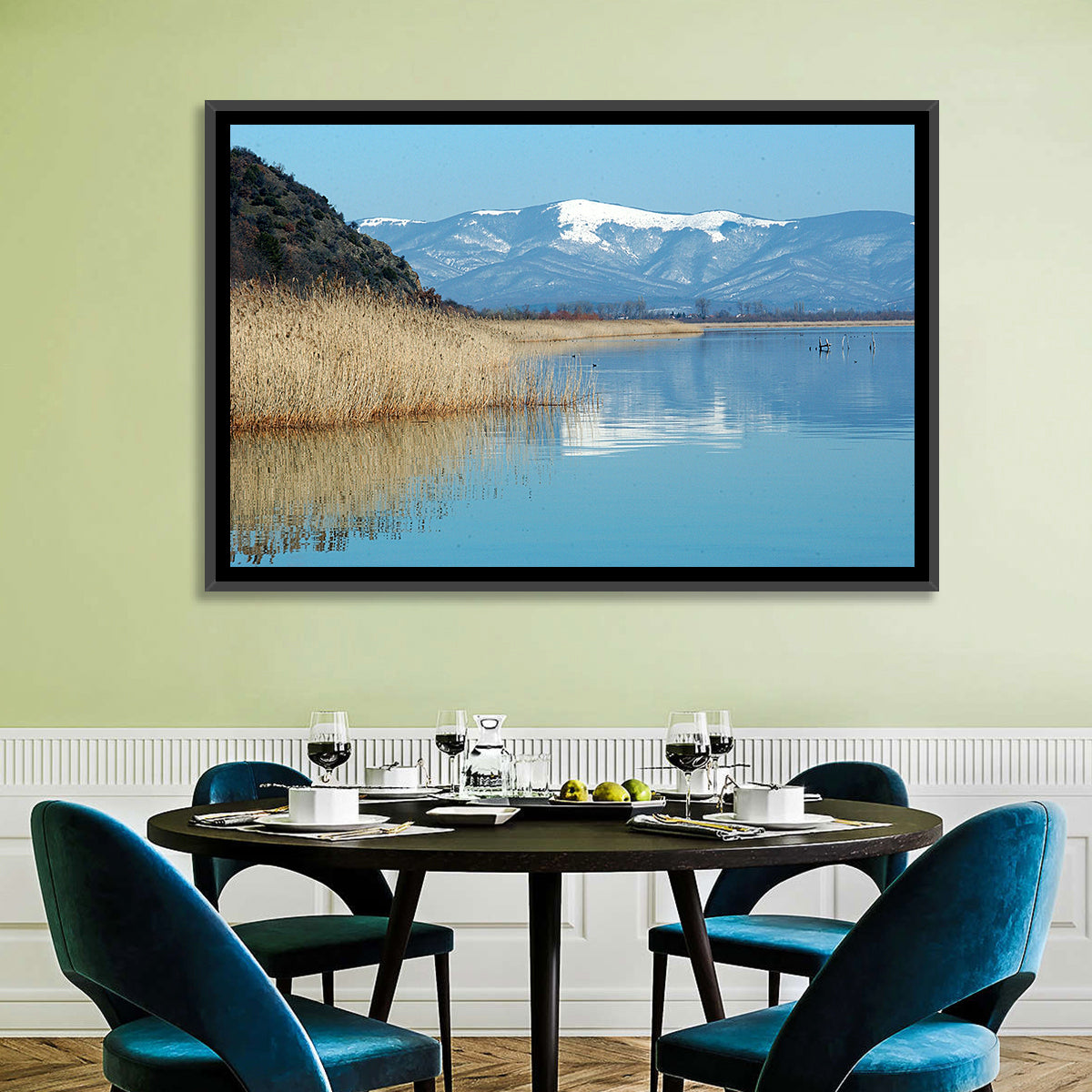 Prespa Lake Reflections Wall Art