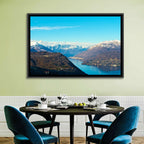 Lake Orta Mountain Reflection Wall Art